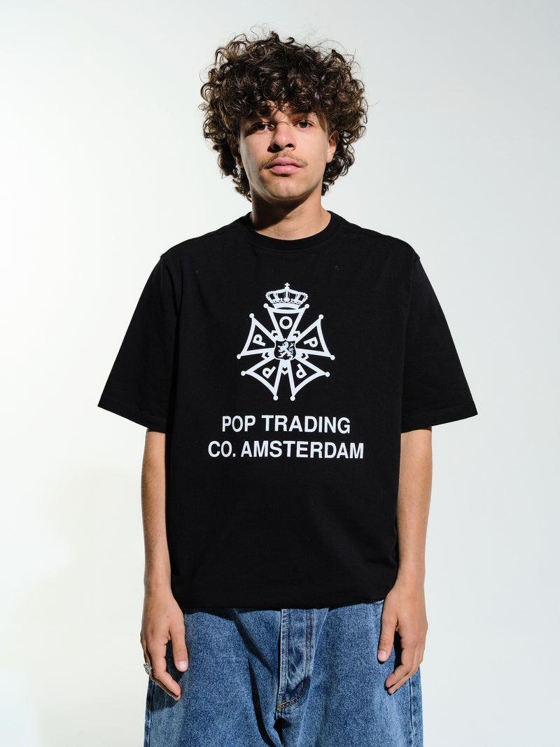 Pop Four Days T-Shirt Black