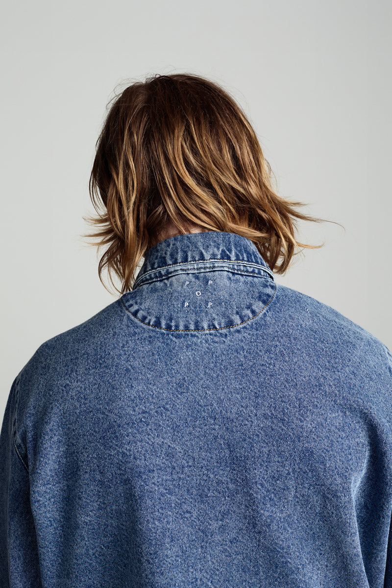 Pop DRS Denim Jacket Stonewashed
