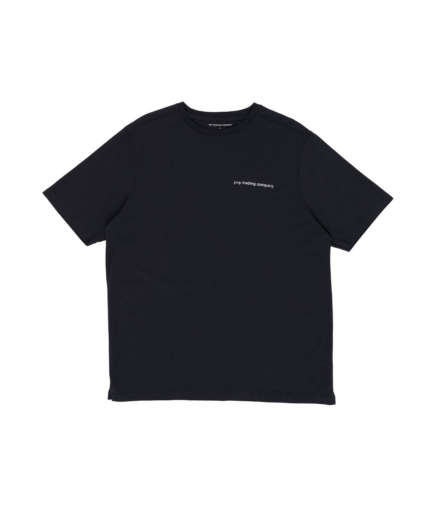 Pop Blurred Logo T-Shirt Black