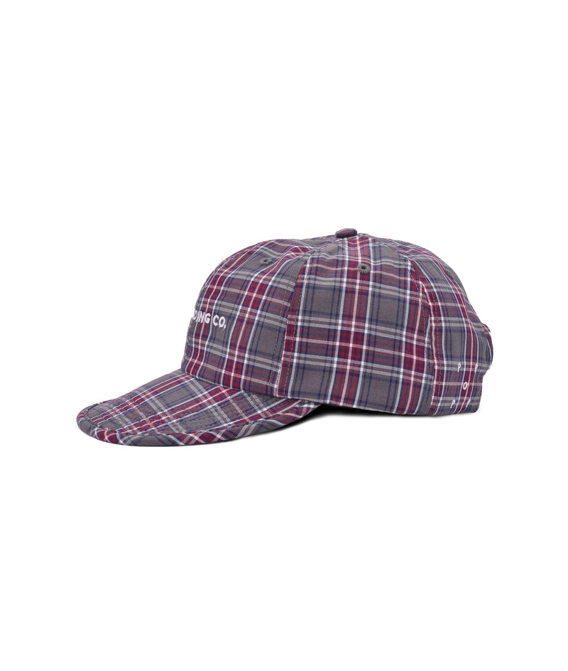 Pop Checked Flexfoam Sixpanel Hat Grey