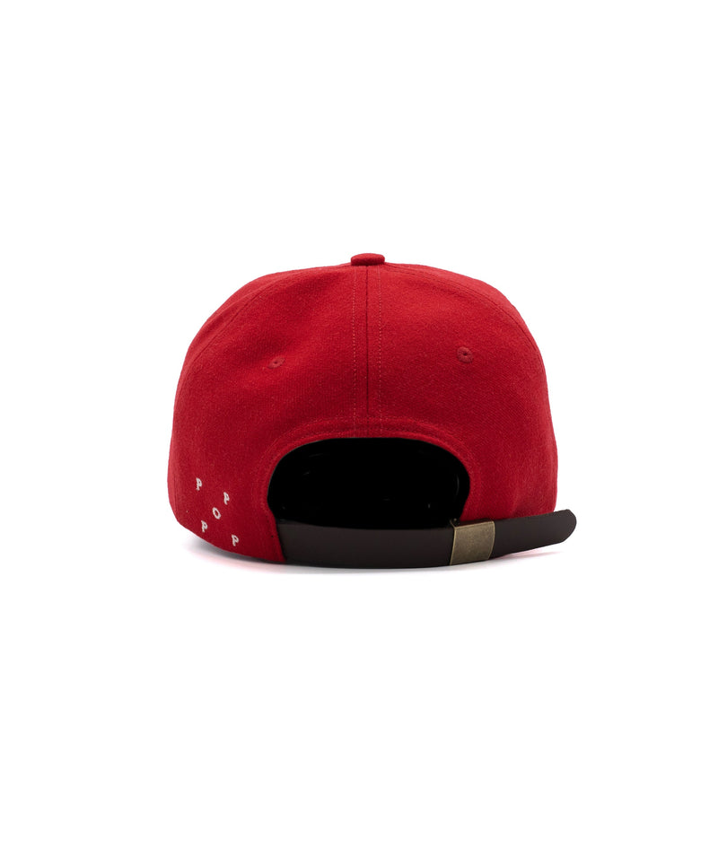 Pop O Sixpanel Hat Haute Red/White
