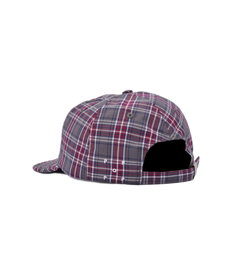 Pop Checked Flexfoam Sixpanel Hat Grey