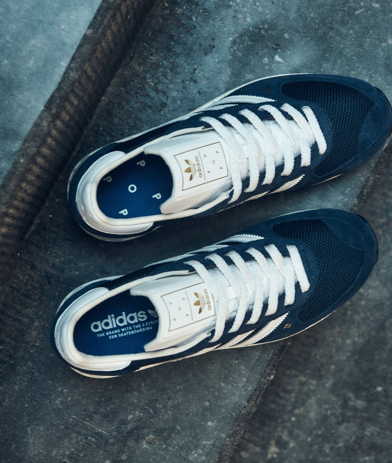 Pop & Adidas TRX Vintage Navy/White