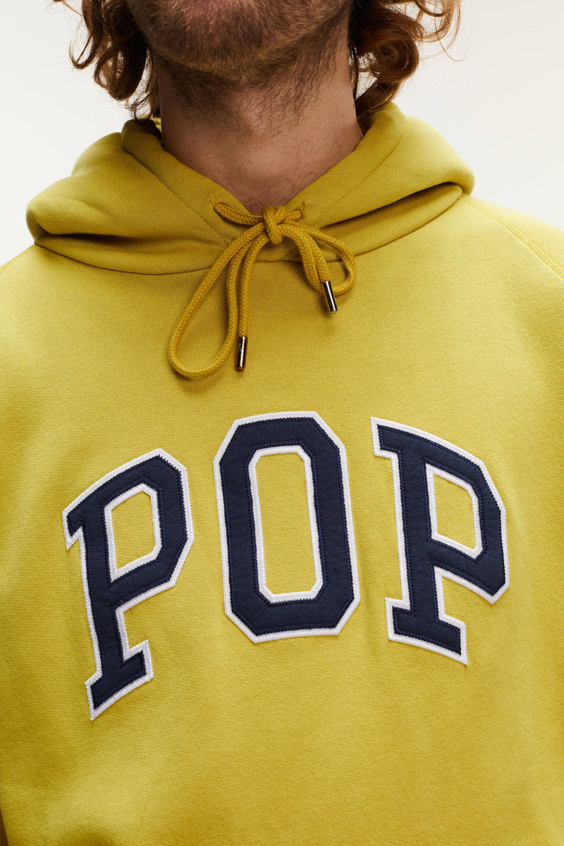 Pop Arch Hooded Sweat Cress Green
