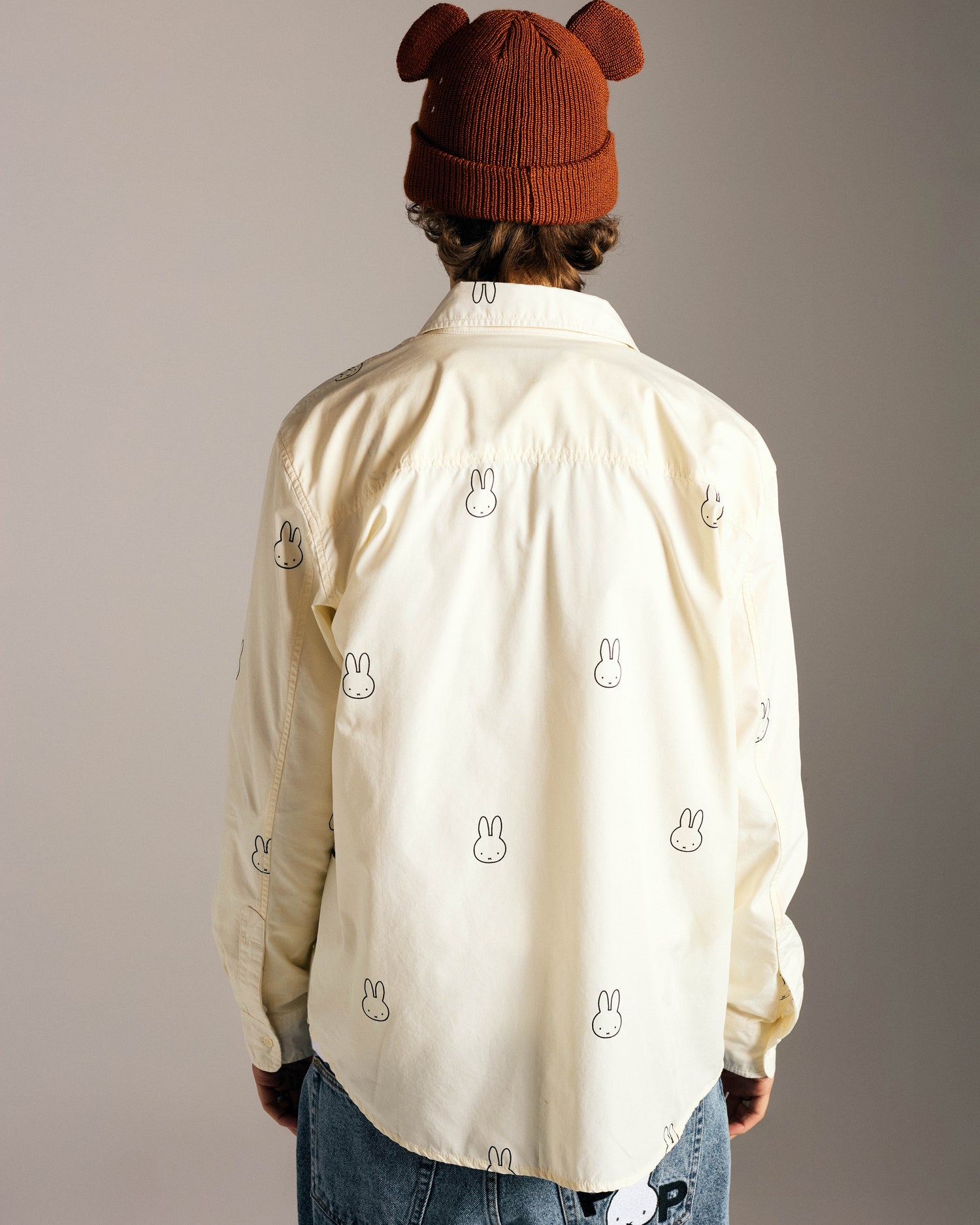 Miffy & Pop Boris Beanie Brown