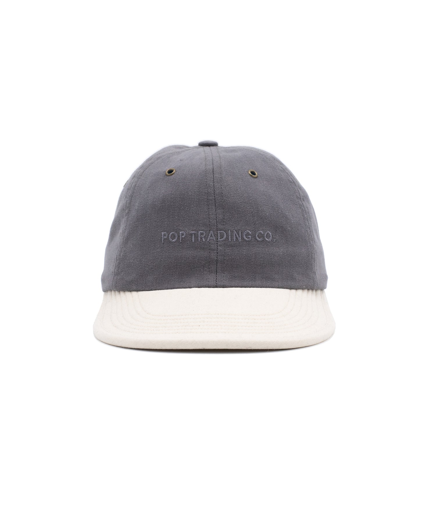 2 Tone Flexfoam Hat Charcoal/Off White