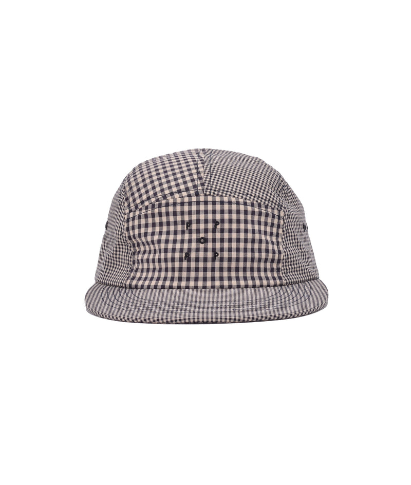 Pop Five Panel Hat Black/White Gingham