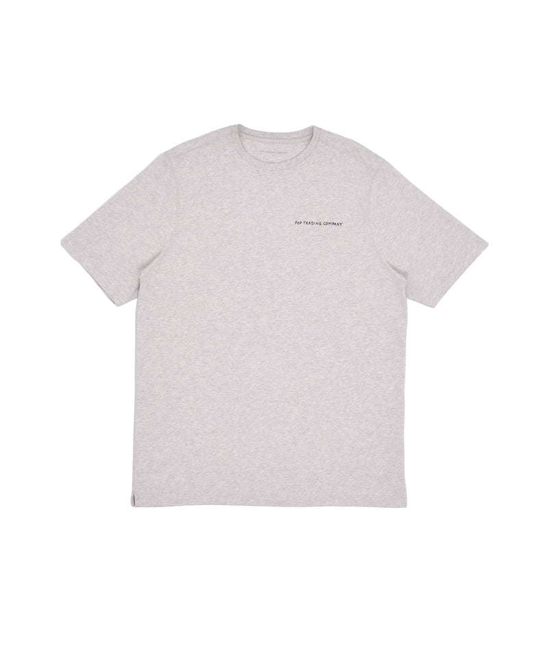 Pop Floor Island T-Shirt Light Heather Grey