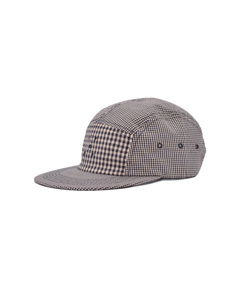 Pop Five Panel Hat Black/White Gingham