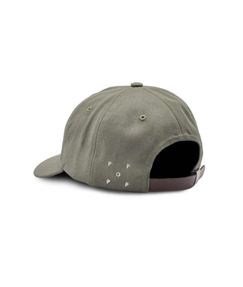 Pop Initials Sixpanel Hat Moss