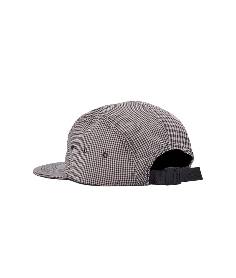 Pop Five Panel Hat Black/White Gingham
