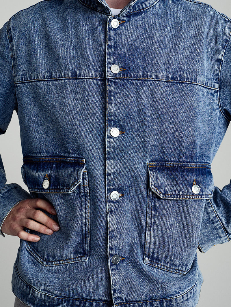 DRS Denim Jacket Stonewashed