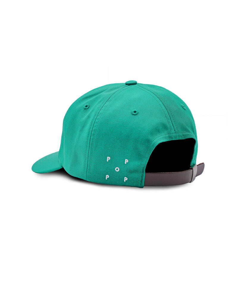 Pop O Sixpanel Hat Peacock Green
