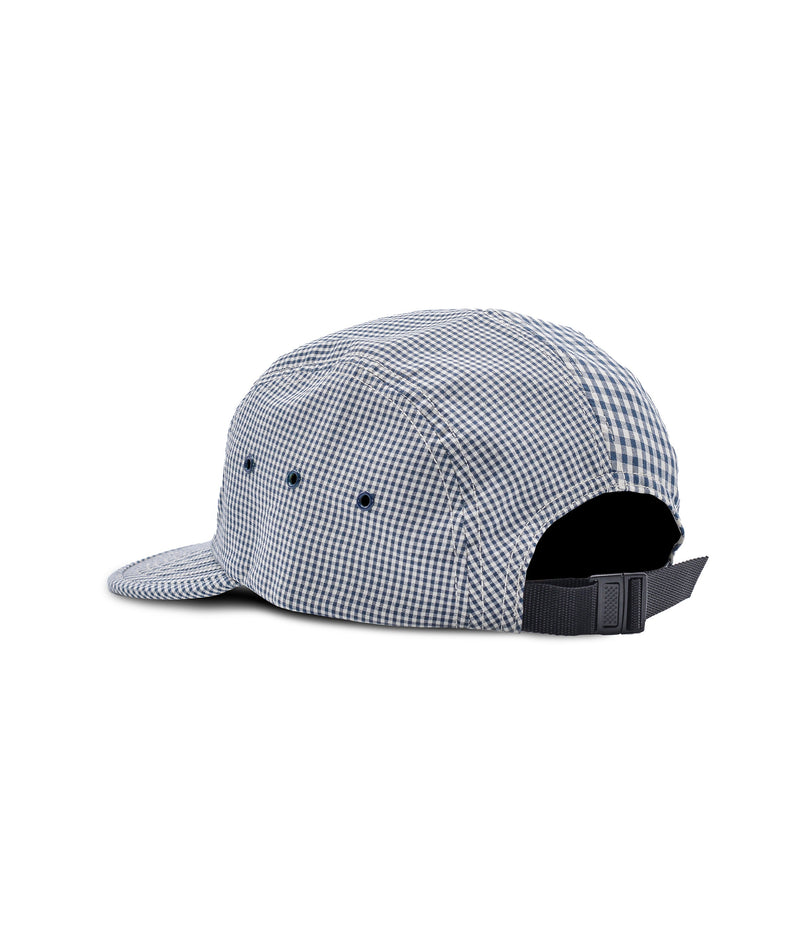 Pop Gingham Fivepanel hat Navy/White