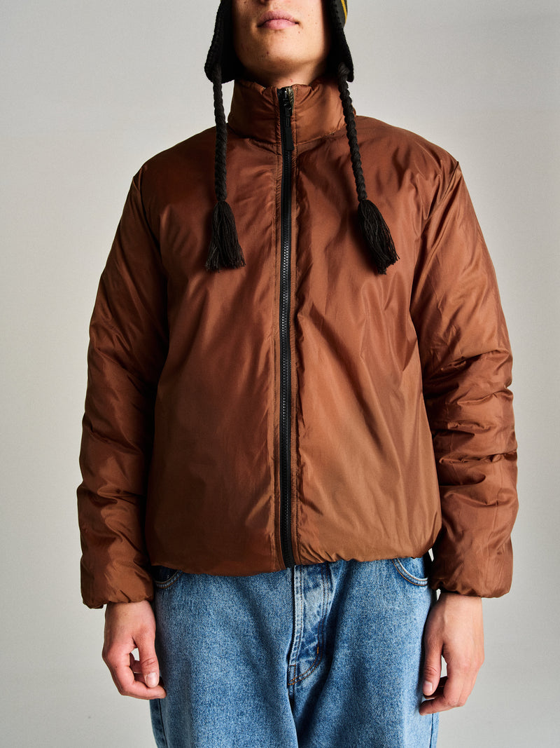 Pop Quilted Reversible Jacket Four Leaf Clover/Bison