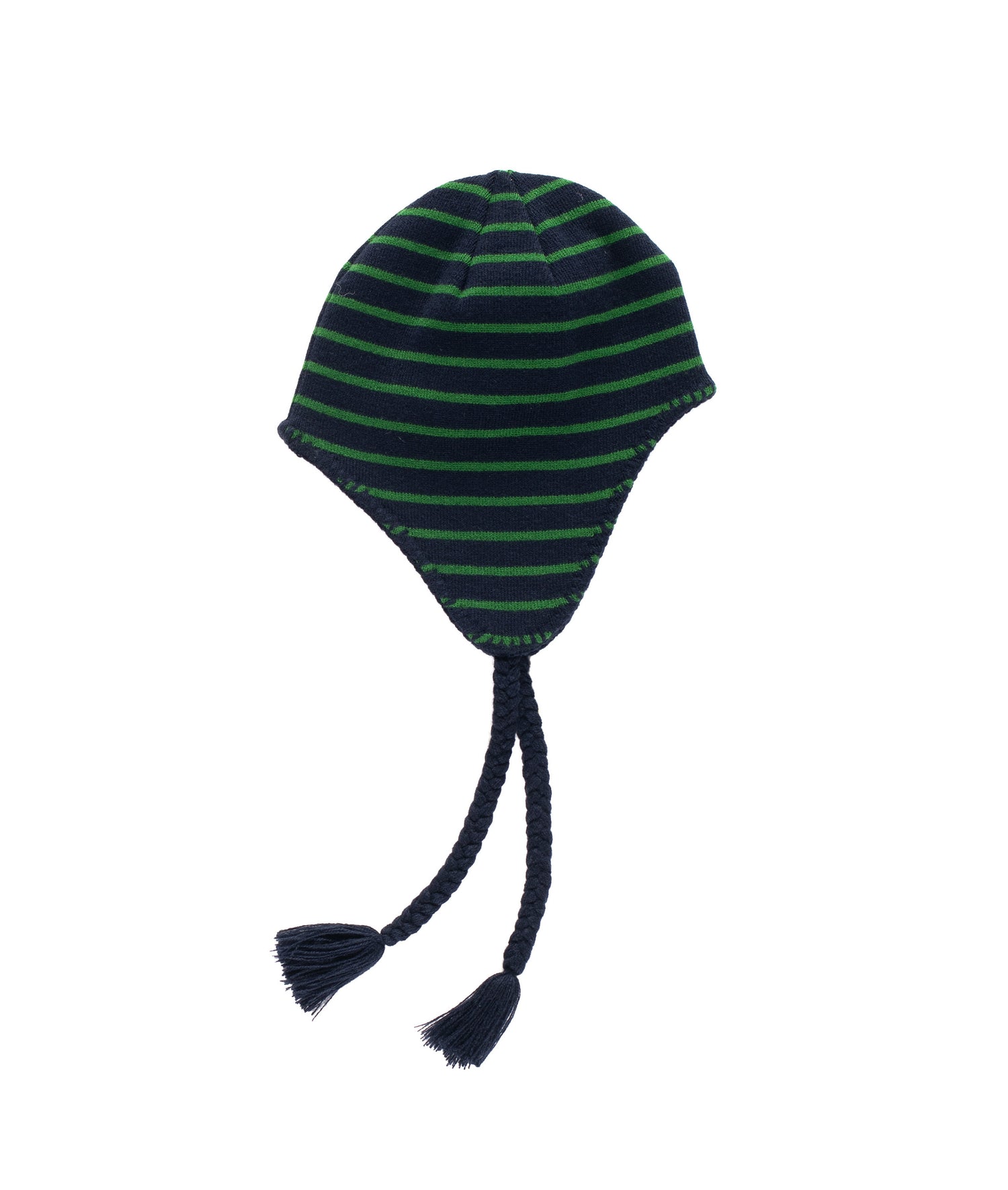 Pop Reversible Earflap Beanie Navy/Juniper
