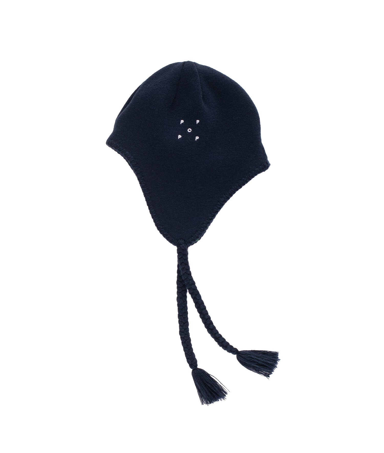 Pop Reversible Earflap Beanie Navy/Juniper