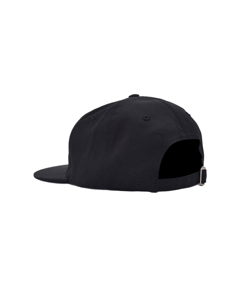 Pop Right Yeah Sixpanel Hat Black