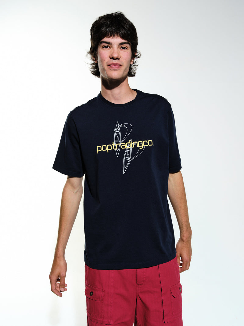 Pop Nautical T-Shirt Navy