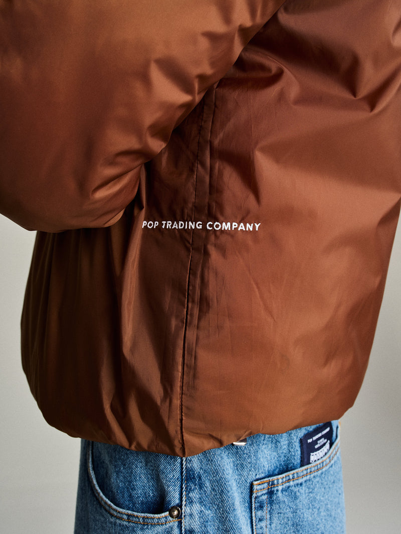 Pop Quilted Reversible Jacket Four Leaf Clover/Bison