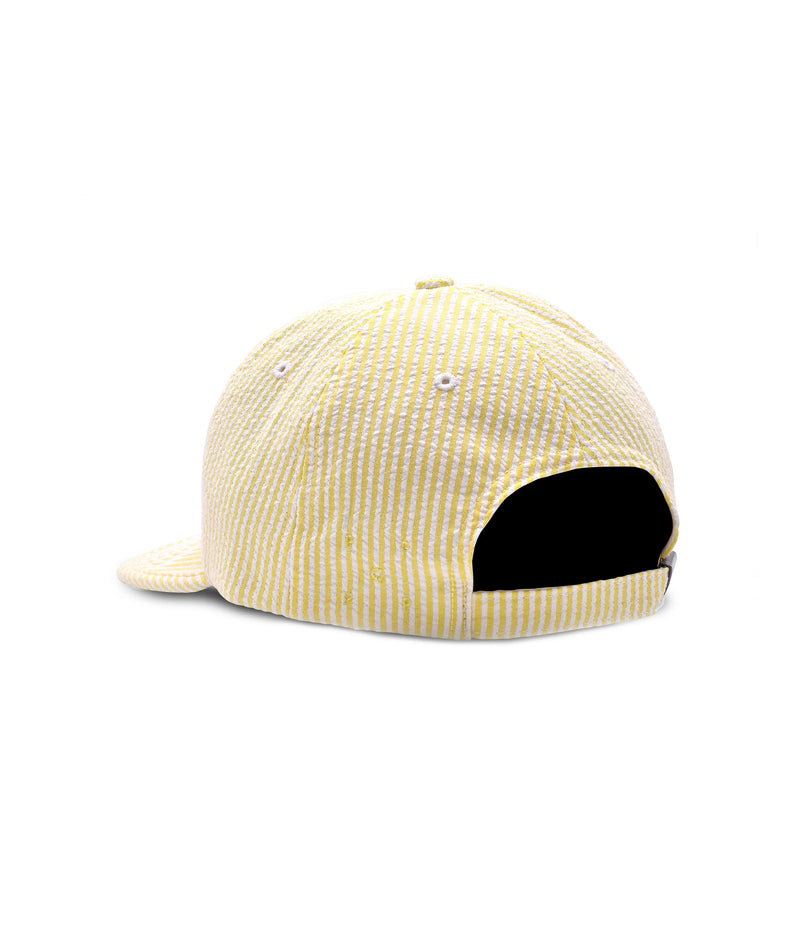 Pop Flexfoam Seersucker Sixpanel Hat Snapdragon/White