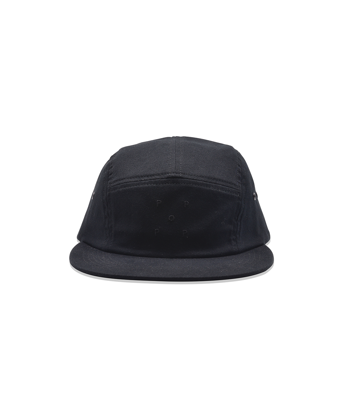 AW19 5 Panel Hat Black