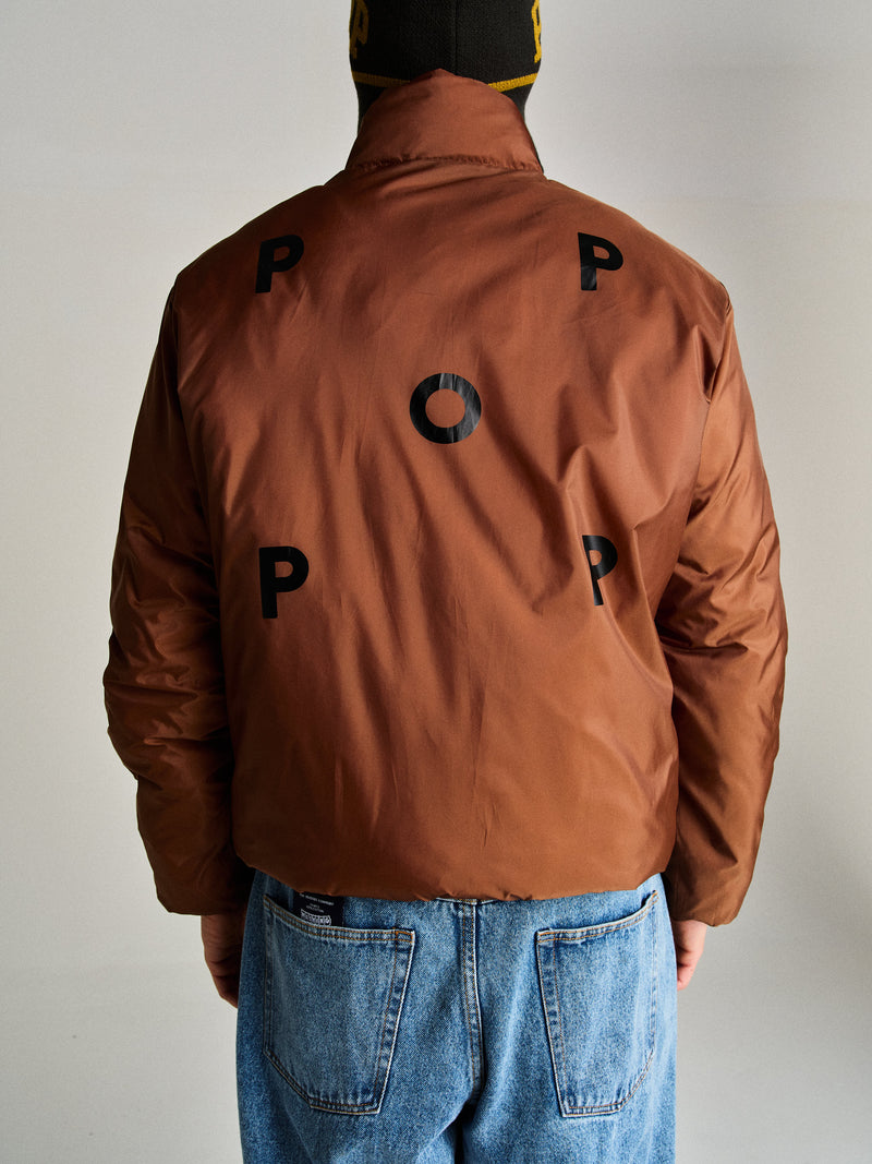 Pop Quilted Reversible Jacket Four Leaf Clover/Bison