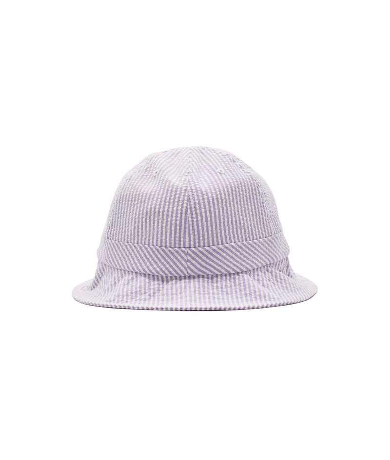 Pop Seersucker Bell Hat Viola
