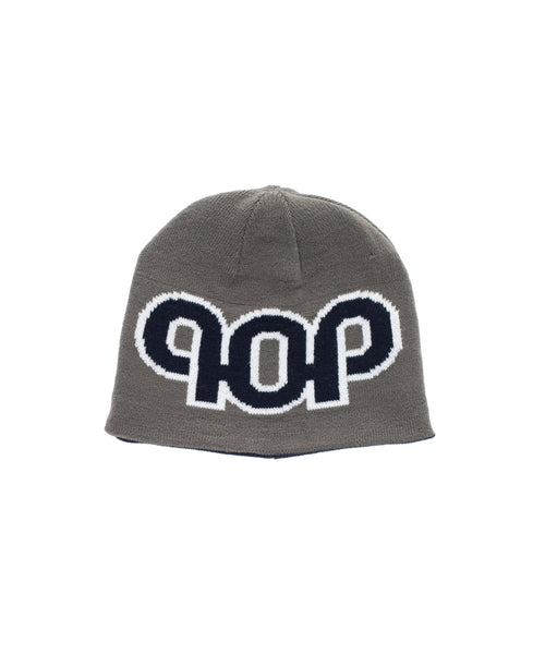 Featured Product Image Of Pop Reversible Pub Skull Beanie Grey/Navy