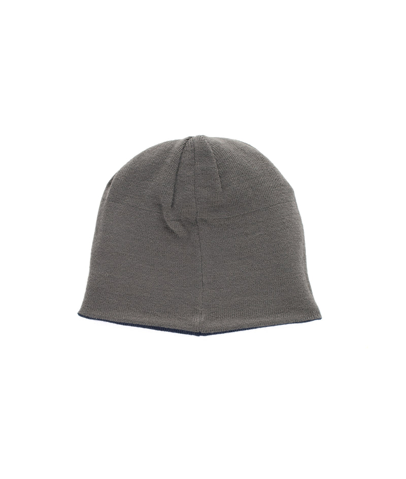 Pop Reversible Pub Skull Beanie Grey/Navy
