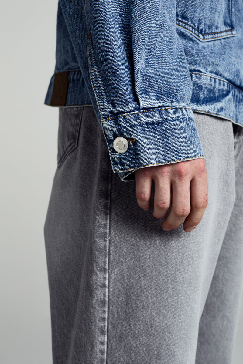 Pop DRS Denim Jacket Stonewashed