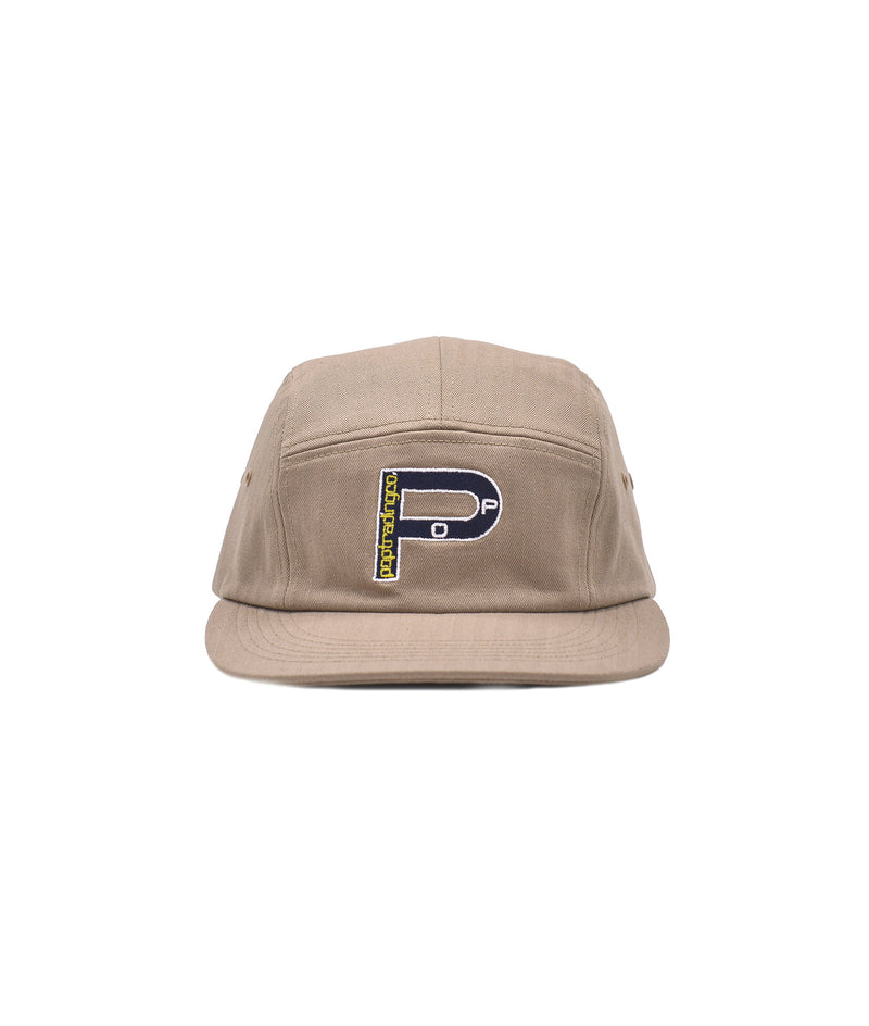 Pop Nautical Herringbone Fivepanel Hat Khaki