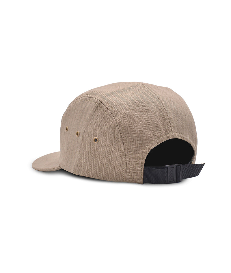 Pop Nautical Herringbone Fivepanel Hat Khaki