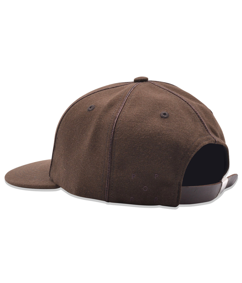 Pop O 6 Panel Hat Brown