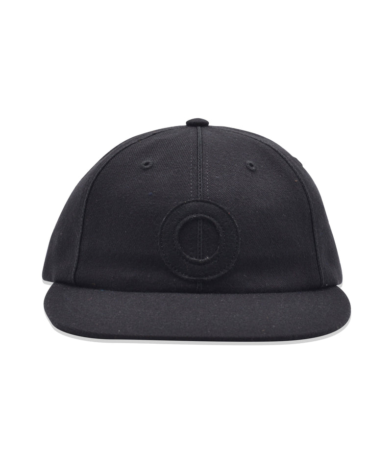 Pop O 6 Panel Hat Black