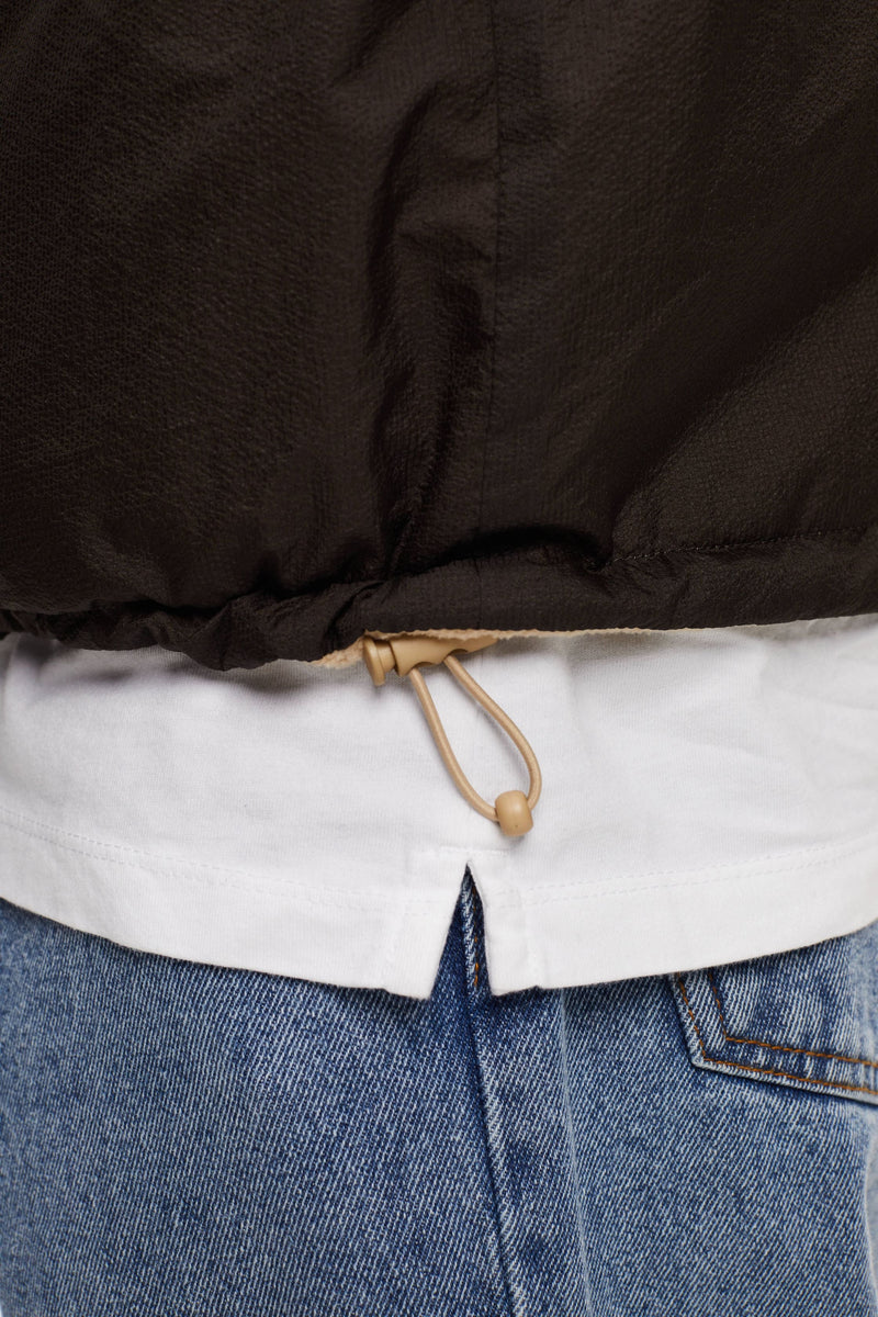 Pop Reversible Safari Vest Delicioso/White Pepper