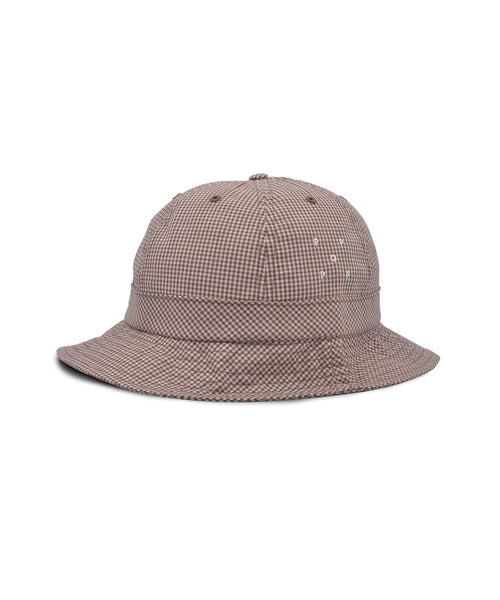 Featured Product Image Of Pop Bell Hat Brown Gingham