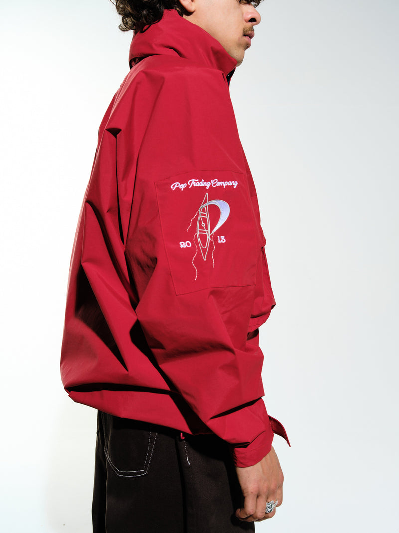 Pop Nautical Jacket Haute Red