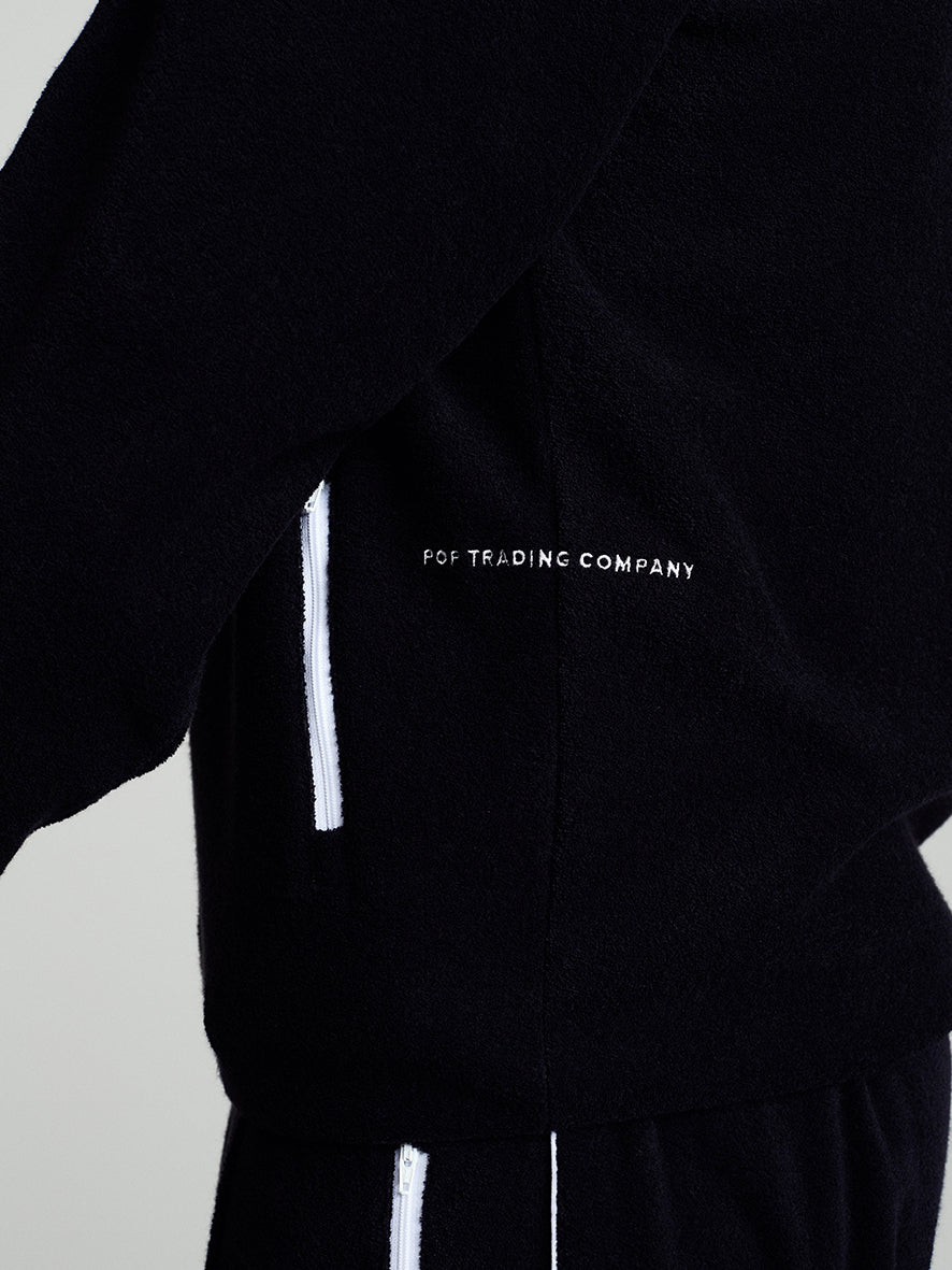 Terry Cub Track Top Black