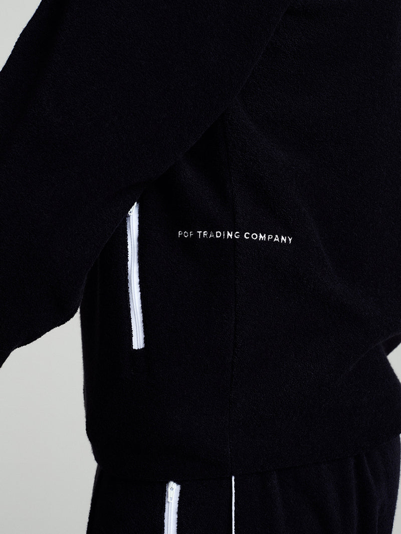 Terry Cub Track Top Black