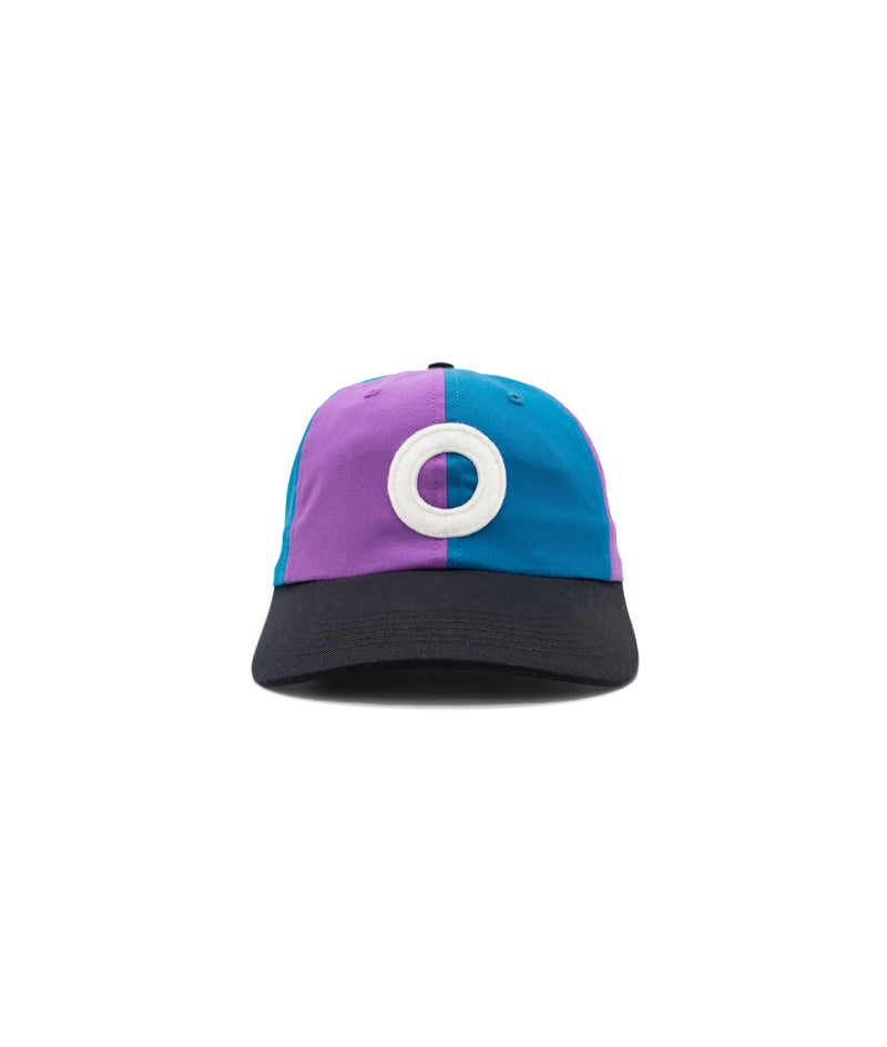 Pop	Fiep O Sixpanel Hat Viola/Peacock Green