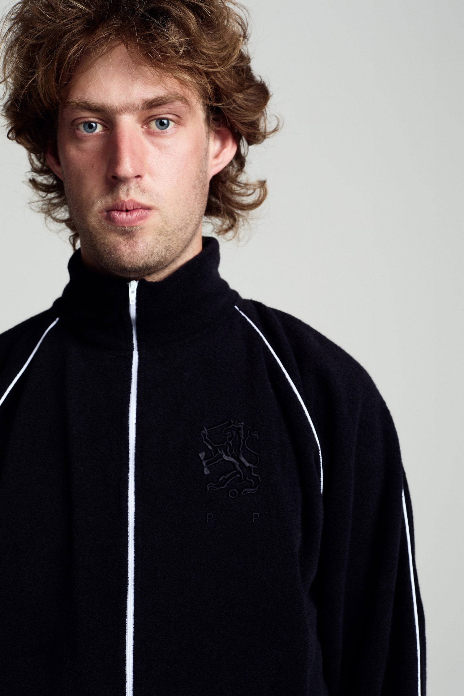 Pop Terry Cub Track Top Black