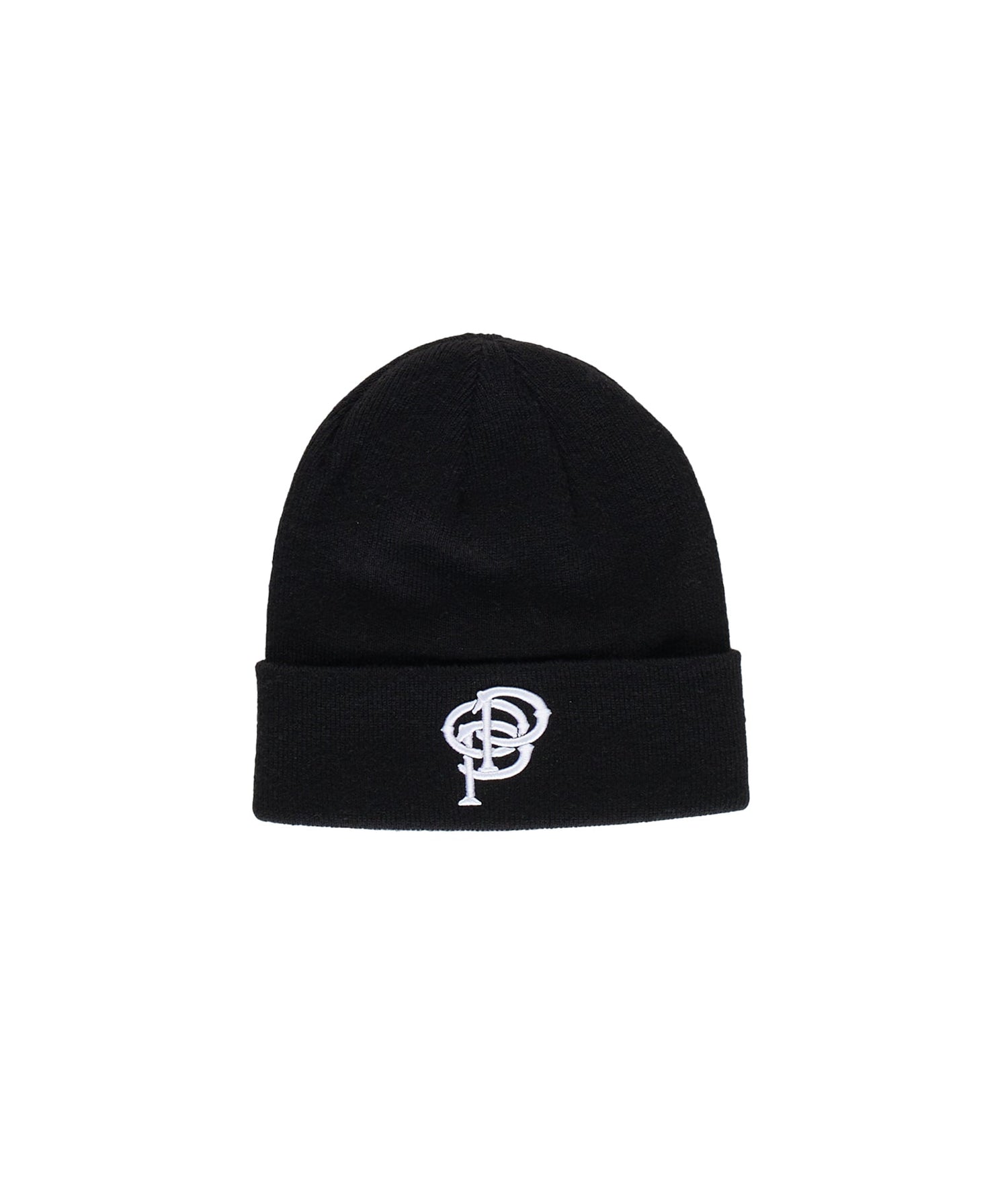 Pop Initials Beanie Black