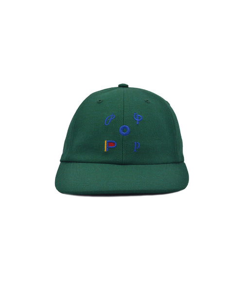 Featured Product Image Of Pop Parra Sixpanel Hat Dark Green