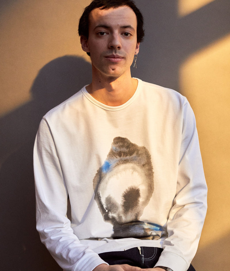 Pop Rop Longsleeve T-Shirt White