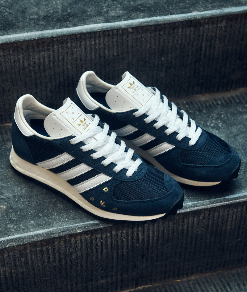 【adidas】POP TRADING COMPANY TRX SHOES ユニセックス Pop & Adidas TRX Vintage Navy/White