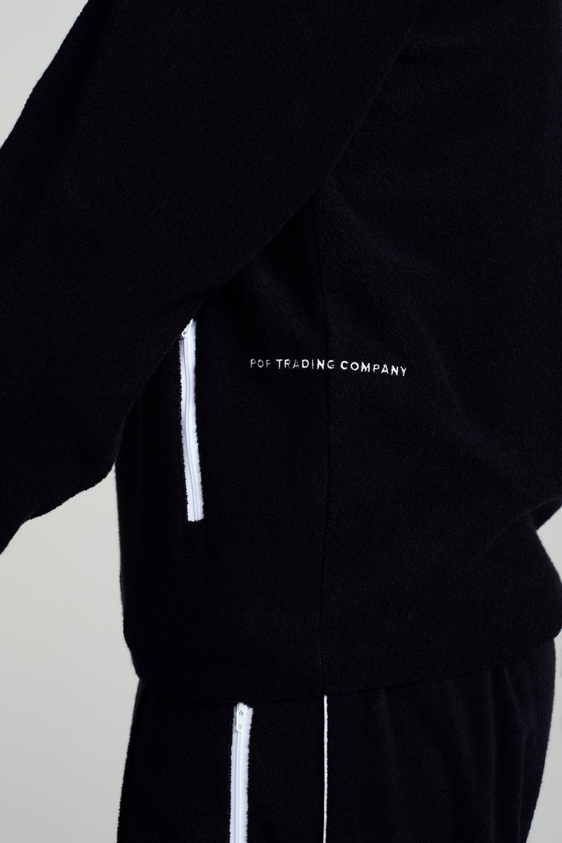 Pop Terry Cub Track Top Black