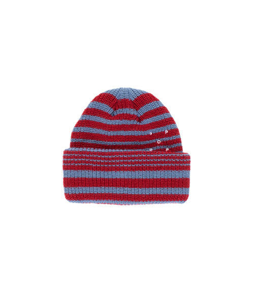 Featured Product Image Of Striped Beanie Earth Red/Dutch Blue