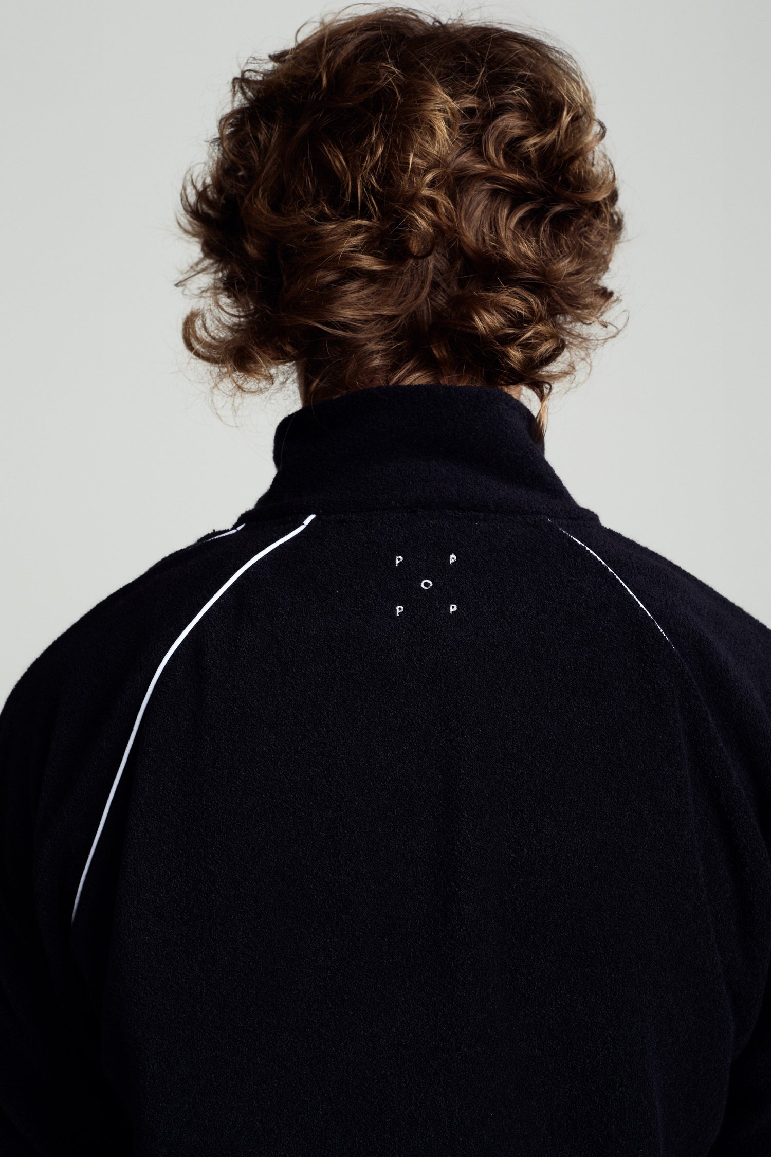 Pop Terry Cub Track Top Black