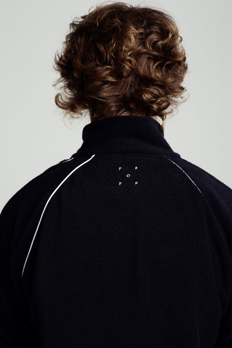 Pop Terry Cub Track Top Black